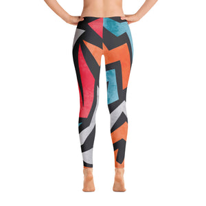 Mariposa Graphic Full Print Yoga Pants III