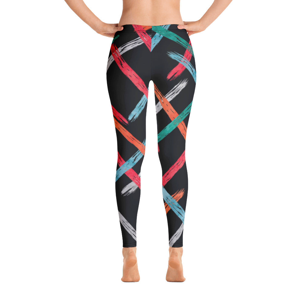 Mariposa Full Graphic Print Yoga Pants IV