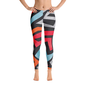 Mariposa Graphic Full Print Yoga Pants III