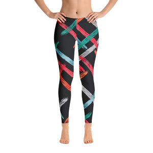 Mariposa Full Graphic Print Yoga Pants IV