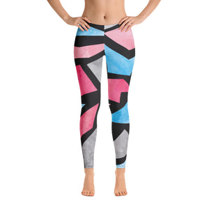 Mariposa Graphic Full Print Yoga Pants I