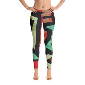 Mariposa Graphic Full Print Yoga Pants II