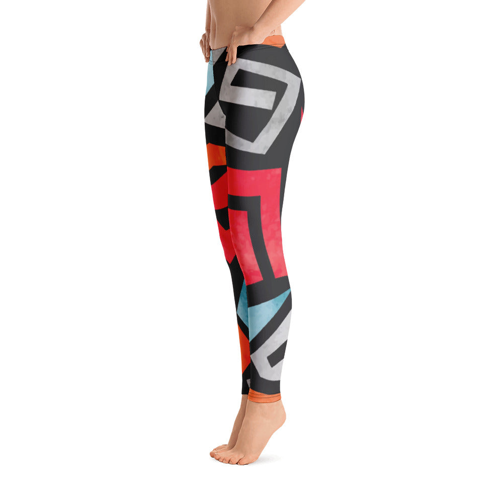 Mariposa Graphic Full Print Yoga Pants III