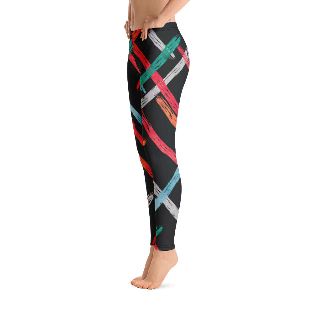 Mariposa Full Graphic Print Yoga Pants IV