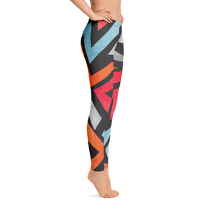 Mariposa Graphic Full Print Yoga Pants III