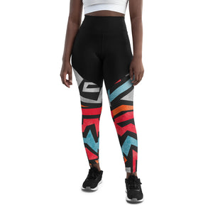 Mariposa Graphic Print Sports Leggings III