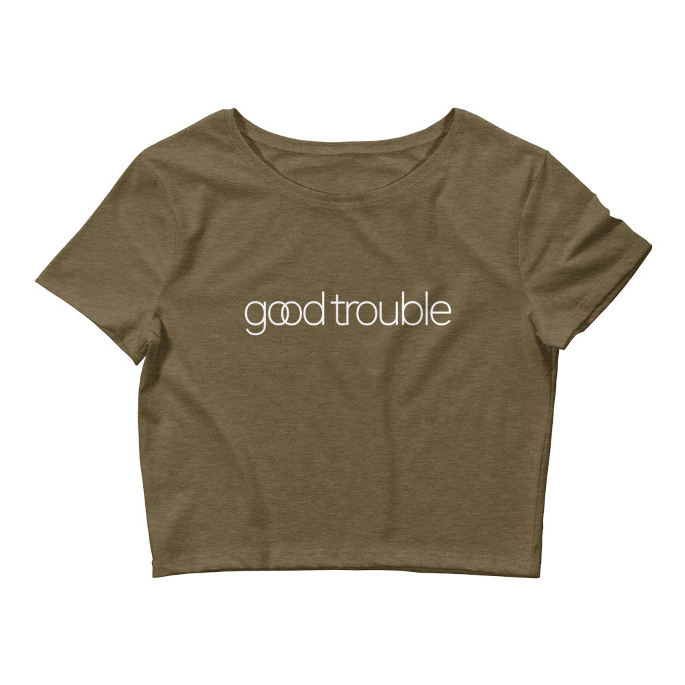 Good Trouble Women’s Crop Tee