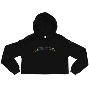 Love Yourself (Reflective Reminder) Women's Crop Hoodie