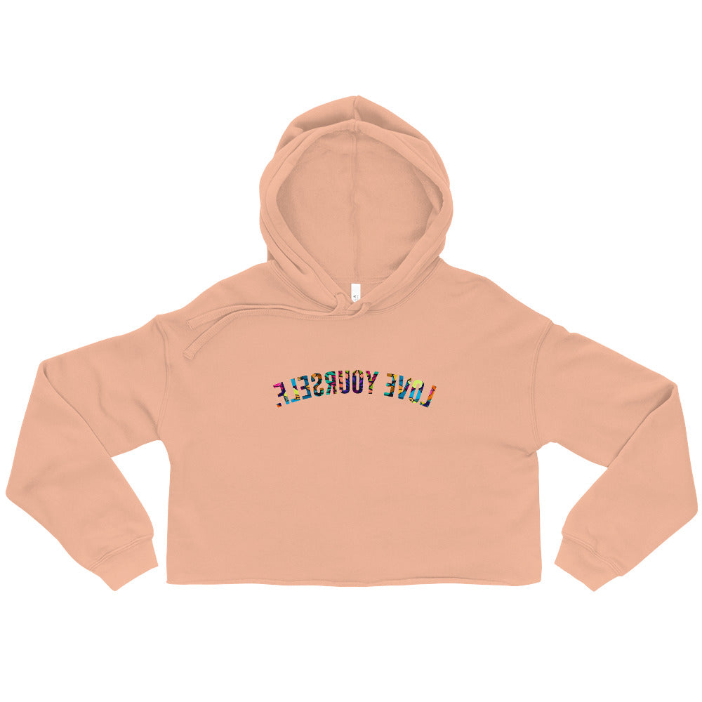 Love Yourself (Reflective Reminder) Women's Crop Hoodie