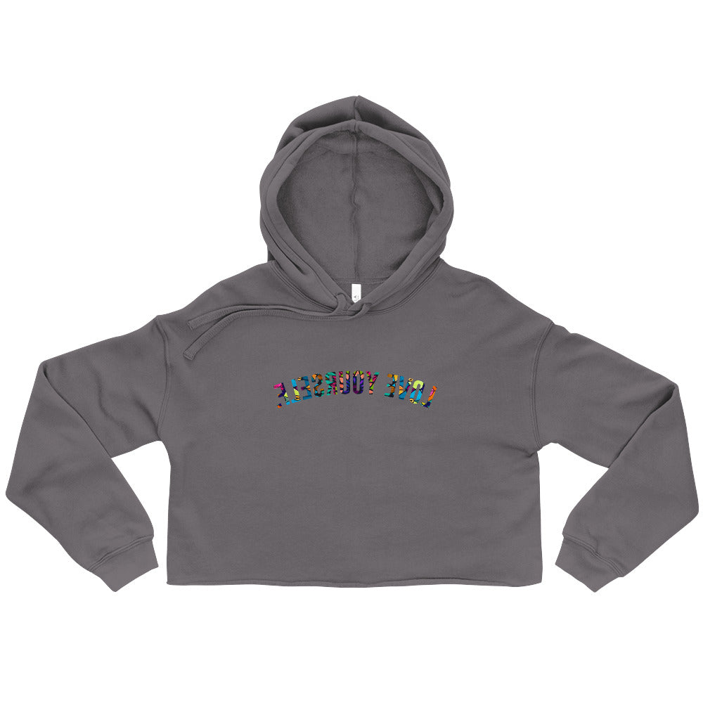 Love Yourself (Reflective Reminder) Women's Crop Hoodie